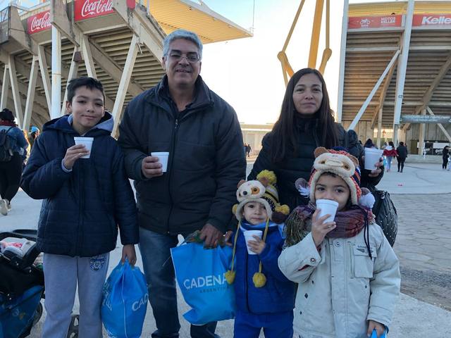 Los niños disfrutaron una jornada inolvidable en el Kempes