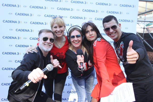 Los conductores de la fiesta animaron toda la jornada