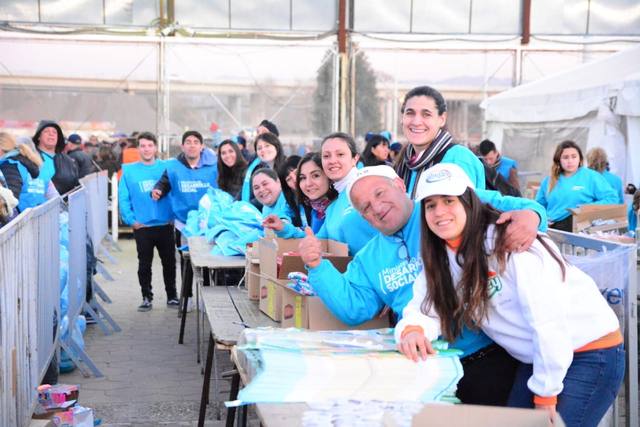 La fiesta del Ministerio de Desarrollo Social