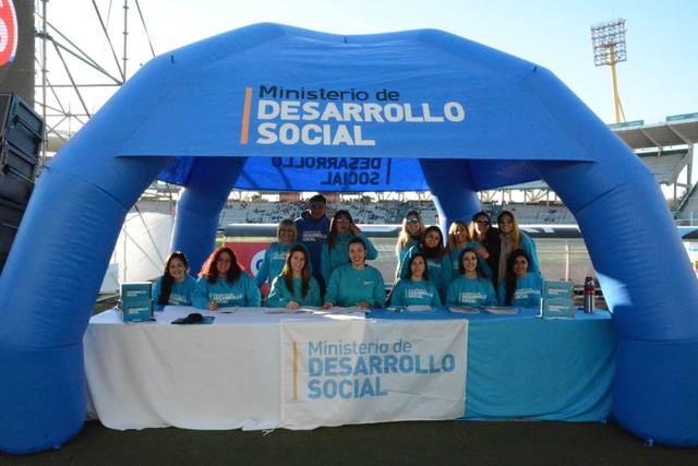 La fiesta del Ministerio de Desarrollo Social