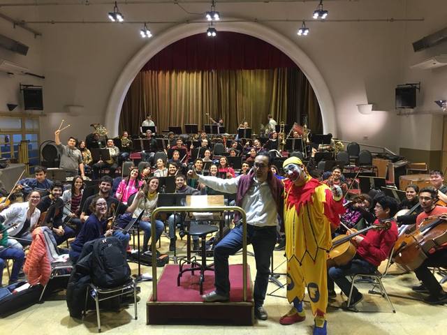 Piñón Fijo y Orquesta Juvenil del Libertador.