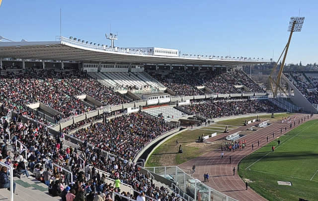 Festejos por el Día del Niño en el Estadio Kempes.