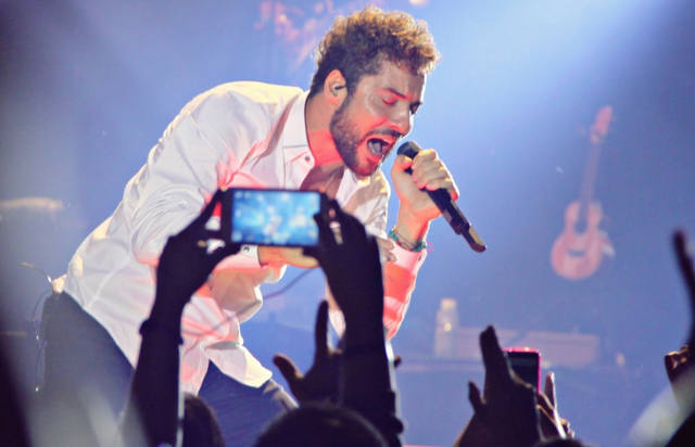David Bisbal, en la fiesta del Día del Niño de Cadena 3
