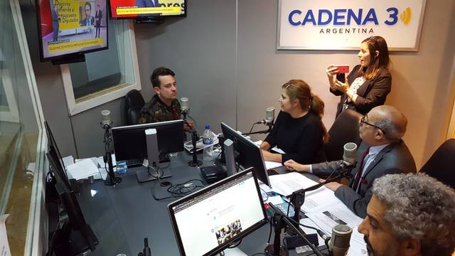 Chano ya está listo para recibir la primavera en Carlos Paz