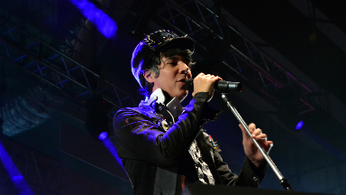 Maxi Trusso palpita la fiesta de la primavera de Carlos Paz