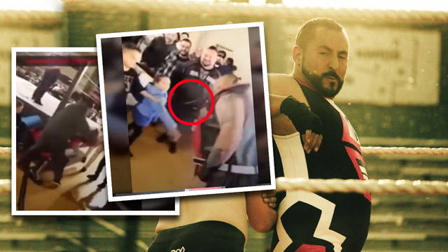 El competidor atacó a su pequeña fanática.