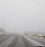 La nieve sorprendió a Ushuaia en plena primavera