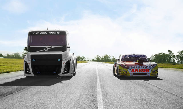 Video: el Chevrolet de Ortelli, mano a mano con un camión