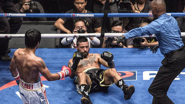 Matthysse no pudo con Pacquiao y terminó noqueado