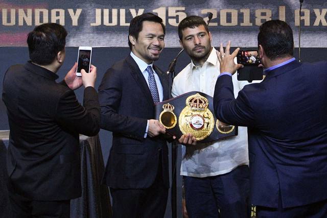 El desafiante mensaje de Matthysse a Pacquiao en la previa