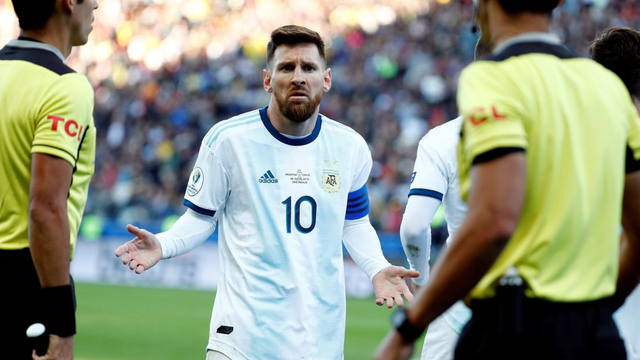 La Conmebol dejó afuera a Messi del equipo ideal