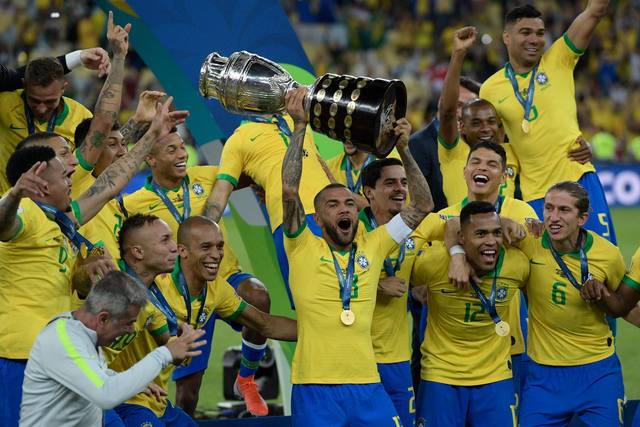 FOTO: Los brasileños ganaron por novena vez el título continental.