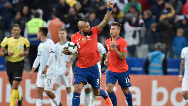 AUDIO: 1º Gol de Chile (Arturo Vidal)