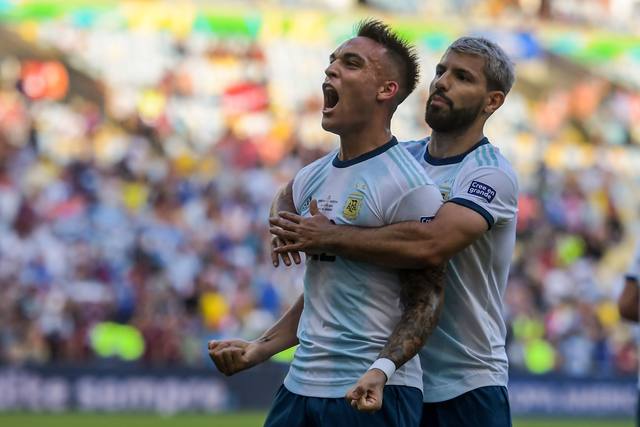 FOTO: Taco, caño y grito: la secuencia del gol de Lautaro Martínez