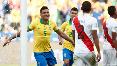 AUDIO: 1º Gol de Brasil (Casemiro)