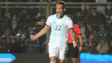 AUDIO: 3º Gol de Argentina (Lautaro Martínez)