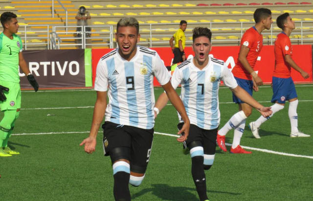 FOTO: La Selección Sub 17 venció a Chile y quedó cerca del Mundial