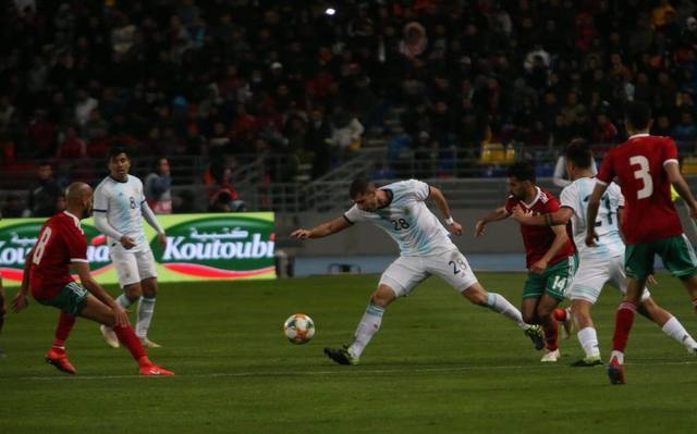 FOTO: Sin sobrarle nada, Argentina venció a Marruecos en Tánger