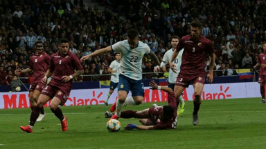 AUDIO: Gol de Argentina (Lautaro Martínez)
