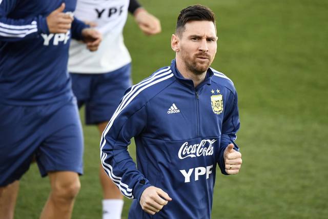FOTO: Con Messi, Argentina tuvo su primer entrenamiento en Madrid