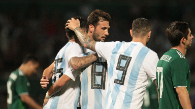 AUDIO: 2º Gol de Argentina (Brizuela e/c)