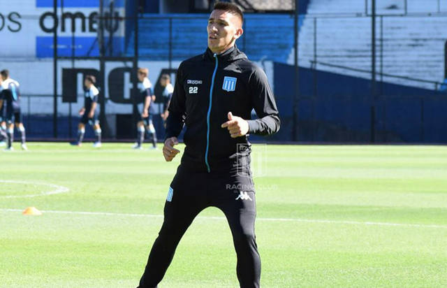 Centurión volvió a entrenar en el Presidente Perón.