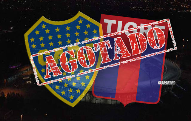 FOTO: Se agotaron las entradas en la venta online para Boca-Tigre