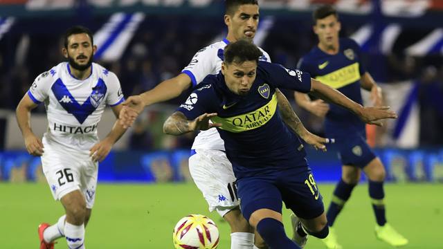 Boca y Vélez igualaron sin goles en la ida de cuartos
