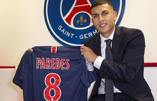 FOTO: Leonardo Paredes, nuevo jugador del París Saint Germain