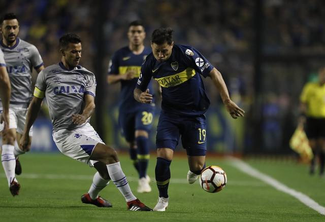 FOTO: Primer Cruzeiro de Boca a semi: ganó 2-0 en La Bombonera