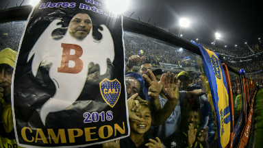 AUDIO: Boca celebró el título en La Bombonera