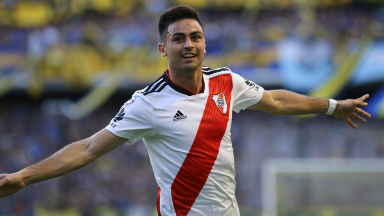 Gol de River (Gonzalo Martínez)