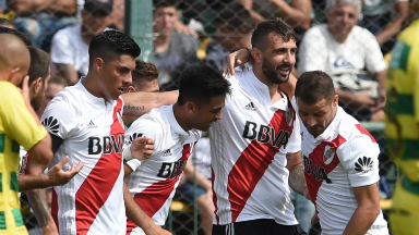 AUDIO: 3º Gol de River Plate (Pratto).