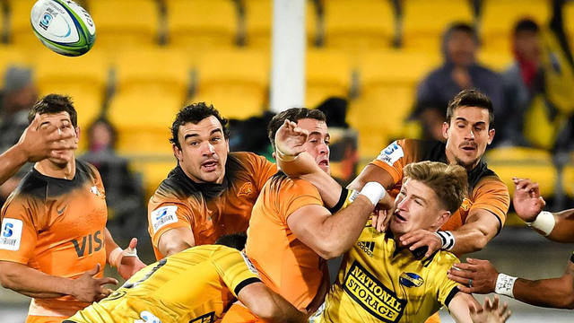 FOTO: Jaguares venció a Hurricanes en Wellington por 28 a 20