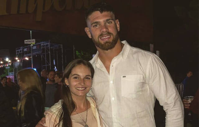 El dolor del Puma Marcos Kremer por la muerte de su novia