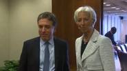 Dujovne y Lagarde, reunidos en la sede del Fondo en EE.UU.