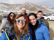 Parque Aventura, un atractivo en la nieve de Las Leñas