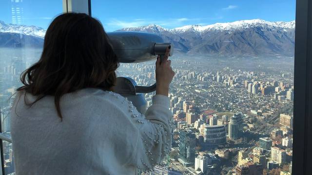 FOTO: Así es el mirador del Sky Costanera Center de Santiago