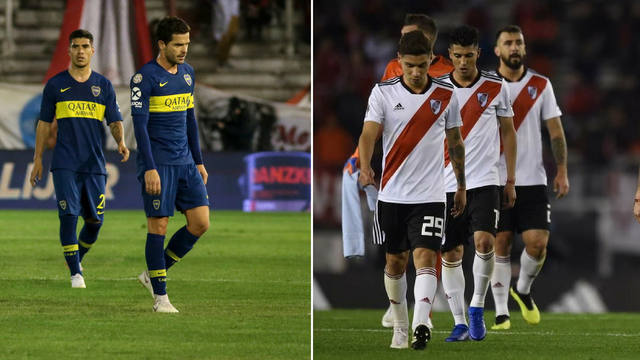 FOTO: En seis partidos, Boca y River marcaron un gol entre los dos