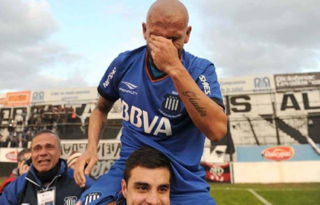 ''El Cholo'' Guiñazú marcó el inolvidable gol del ascenso a Primera.