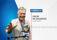 Placa Show de Gigantes - Jorge Anezín