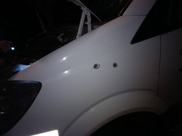 Interceptaron y balearon una combi con chicos cordobeses