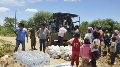 AUDIO: Baja el río Pilcomayo pero aún quedan 320 personas evacuadas