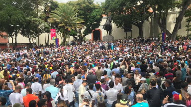 AUDIO: El pueblo venezolano se manifiesta en las calles