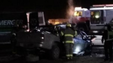 Seis muertos tras un terrible choque frontal en Sunchales