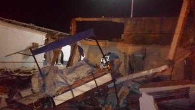 La causa de la explosión fue por una garrafa