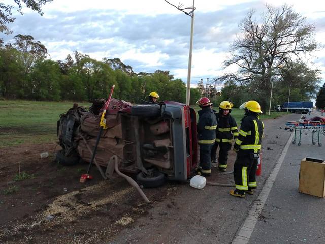 Accidente fatal en General Deheza. (Foto: @LaShowDeheza)
