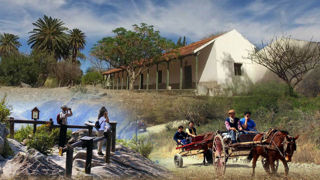 Estancia Pinas de Traslasierra y Quebrada del Condorito