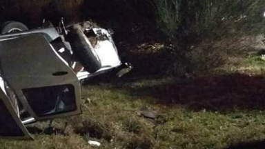AUDIO: Murió un hombre al despistar en la autopista Córdoba-Rosario