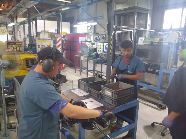 Cómo es por dentro Newsan, la gran fábrica del sur